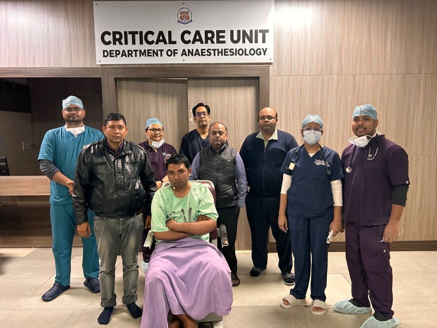 निजी अस्पताल से निराश एक्यूट लिवर फेलियर के रोगी की केजीएमयू ट्रॉमा वेंटिलेटरी यूनिट ने बचाई जान