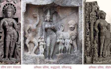 भोजशाला: अम्बिका-वाग्देवी की प्रतिमा और अभिलेख