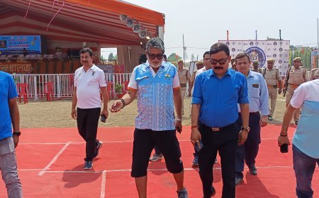 खेलों में उमंग, खिलाड़ियों में जोश: राष्ट्रीय हैंडबॉल मुकाबलों का दूसरा दिन जोश से भरपूर