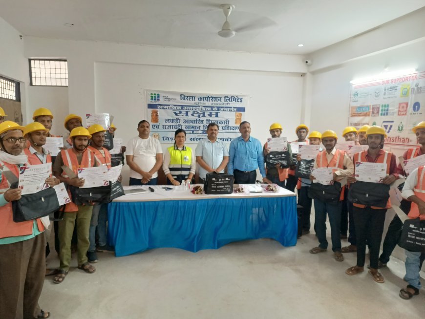 रायबरेली में लकड़ी कारीगरों को नया संबल, बिरला कॉरपोरेशन और विश्वास संस्थान की अनूठी पहल