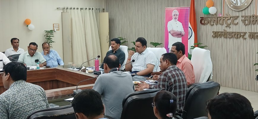 स्वच्छता और विकास पर ज़ोर: जिलाधिकारी की अध्यक्षता में समिति बैठक संपन्न
