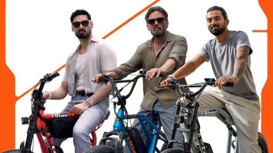 सुनील शेट्टी ने लॉन्च की एक्सेलमोटो ई-बाइक्स, पर्यावरण के लिए स्टाइलिश और स्मार्ट सवारी का संदेश