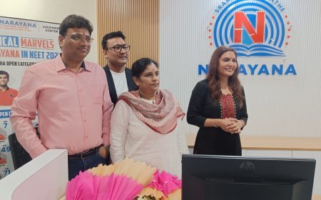 नारायणा ग्रुप ने गोमती नगर में लॉन्च किया आधुनिक कोचिंग सेंटर