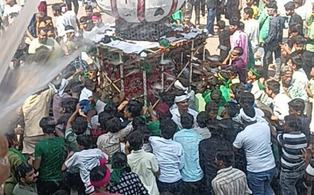 सदभाव, आस्था और शहादत का प्रतीक: प्रयागराज में बड़े ताजिये की ऐतिहासिक शान