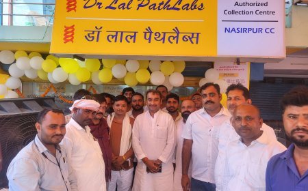 फूलपुर विधायक ने नसीरापुर में डॉ. लाल पैथोलॉजी लैब का किया उद्घाटन