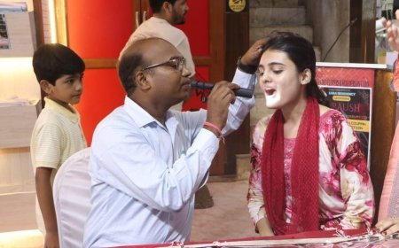 कानपुर में स्वास्थ्य शिविर का आयोजन, 500 से अधिक मरीजों ने लिया वरिष्ठ चिकित्सकों से परामर्श