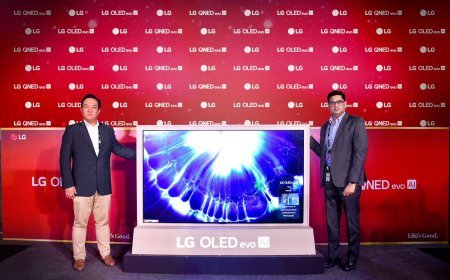 LG इंडिया ने लॉन्च की AI-समर्थित 2025 OLED और QNED टीवी रेंज