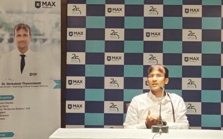 गोरखपुर में मैक्स हॉस्पिटल लखनऊ ने शुरू की किडनी ट्रांसप्लांट की विशेष ओपीडी सेवाएं