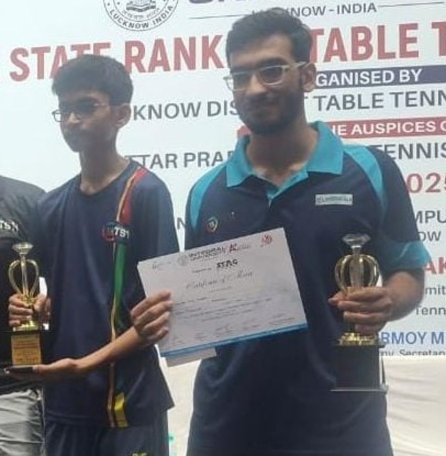राज्य में चमके टीएसएच के सितारे: अब नजरें राष्ट्रीय टेबल टेनिस पर