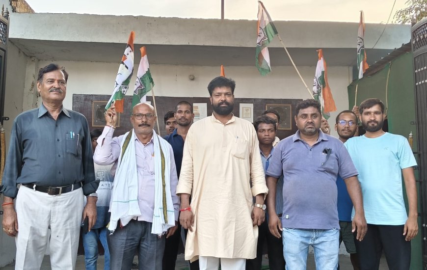 बूथ स्तर पर कांग्रेस का जनसंपर्क अभियान तेज, अशफाक बोले- गरीब की थाली से गायब दाल