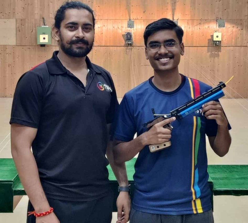 टीएसएच के यशार्थ विक्रम का नेशनल शूटिंग चैंपियनशिप में धमाकेदार प्रवेश