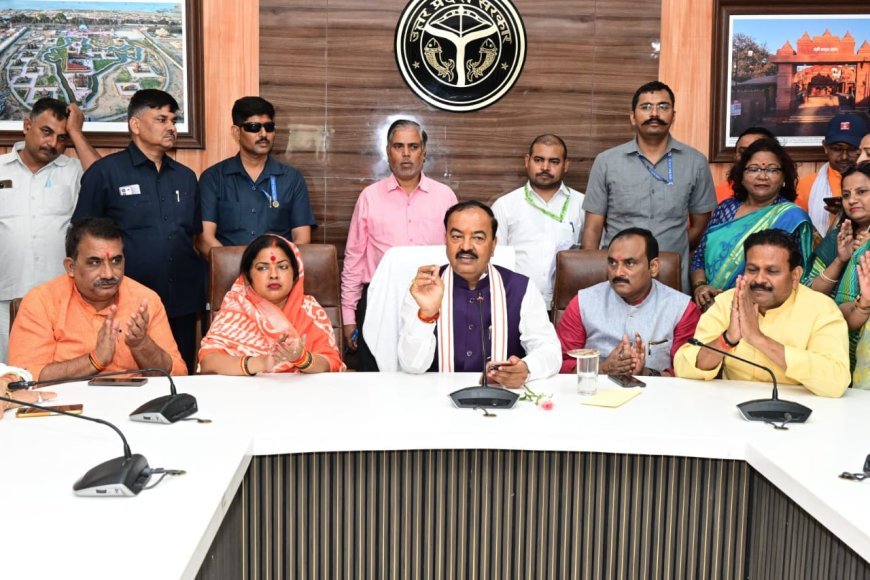 डिप्टी सीएम केशव मौर्य ने फूंका 2027 चुनावी बिगुल