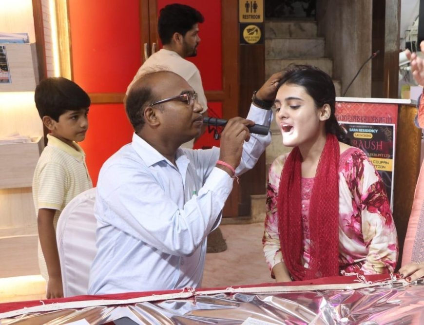 कानपुर में स्वास्थ्य शिविर का आयोजन, 500 से अधिक मरीजों ने लिया वरिष्ठ चिकित्सकों से परामर्श
