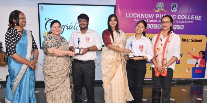 एलपीएस में ऑल इंडिया फ्रैंक एंथोनी डिबेट, विद्यार्थियों ने दिखाया तार्किक और भाषण कौशल