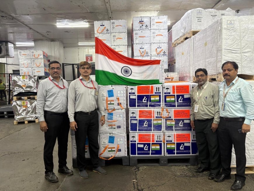 बोलीविया में स्वास्थ्य आपातकाल के बीच भारत ने भेजी 3 लाख वैक्सीन की खेप