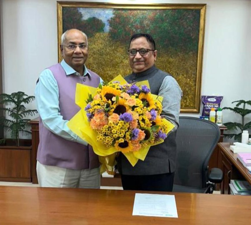 IFFCO को नया नेतृत्व मिला: के. जे. पटेल ने संभाला प्रबंध निदेशक का पद