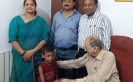 मुख-बधिर और नेत्रहीन बच्चों के लिए नि:शुल्क स्वास्थ्य शिविर का आयोजन