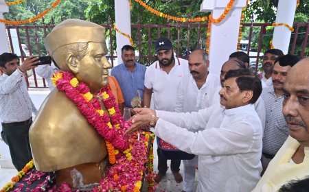 समाजवादी नेता हीरालाल यादव को 30वीं पुण्यतिथि पर श्रद्धांजलि