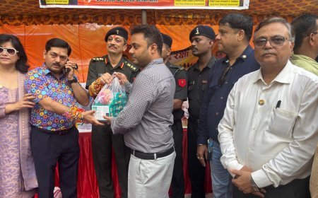 लायंस क्लब इंटरनेशनल ने 'राखी रक्षा संदेश' के तहत सैनिकों को भेजी 5100 राखियां और 201 किलो मिठाई