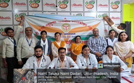 बुजुर्गों के स्वास्थ्य की देखभाल, वृद्धाश्रम में लगा निशुल्क चिकित्सा शिविर