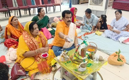 कानपुर में सावन के पावन अवसर पर संगीतमय महारुद्राभिषेक और भंडारे का भव्य आयोजन