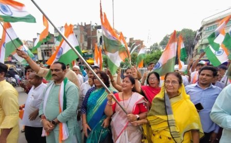 'हर घर तिरंगा' अभियान ने प्रयागराज में जगाई देशभक्ति की अलख