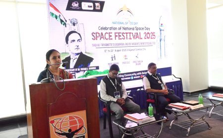 छात्रों में अंतरिक्ष प्रेम जगाने के लिए गुजरात साइंस सिटी में 'स्पेस फेस्टिवल 2025' शुरू