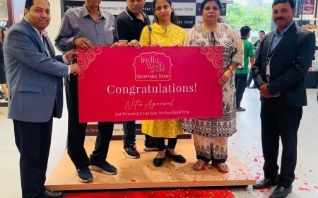 शॉपर्स स्टॉप ने वेडिंग शॉपिंग को बनाया यादगार: लखनऊ के नितिन अग्रवाल जीते यूरोप की ड्रीम ट्रिप