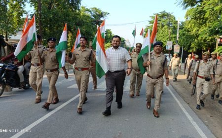 "हर घर तिरंगा" अभियान में देशभक्ति की लहर