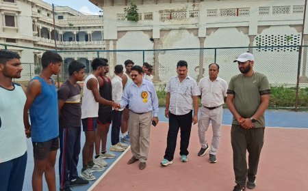 केपी इंटर कॉलेज ने जीती नगर उत्तर बालक वॉलीबॉल प्रतियोगिता