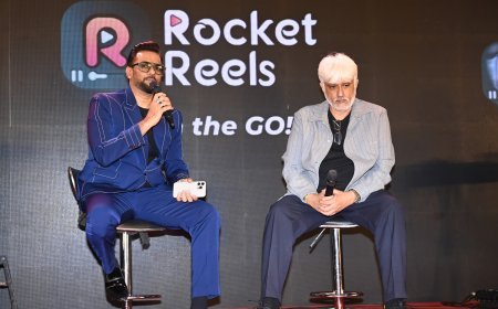भारत के पहले वर्टिकल ओटीटी ऐप ‘रॉकेट रील्स’ का भव्य लॉन्च,