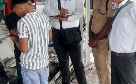 प्रयागराज-मिर्जापुर खंड में चलाया गया टिकट चेकिंग अभियान 