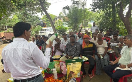 Naino  उर्वरक से पौधों को आवश्यक पोषक तत्व मिलते हैं:एस.के.वर्मा 