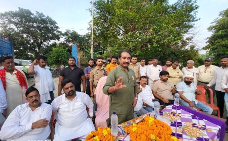 Phulpur विधायक का कई स्थानों पर किया गया भव्य स्वागत