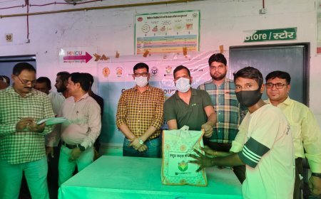 क्षय रोग से जंग: क्यूब रूट फाउंडेशन ने 150 टीबी मरीजों को दिया पोषाहार