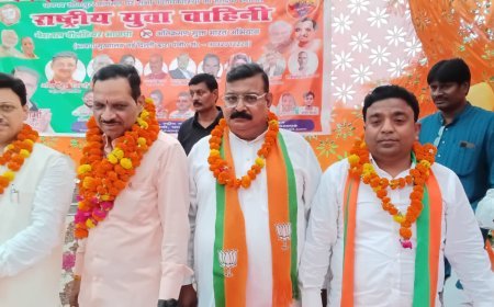 राष्ट्रीय युवा वाहिनी ने सीतापुर में भरी हुंकार