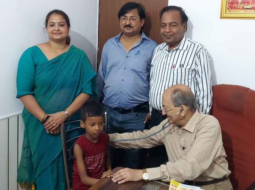 मुख-बधिर और नेत्रहीन बच्चों के लिए नि:शुल्क स्वास्थ्य शिविर का आयोजन