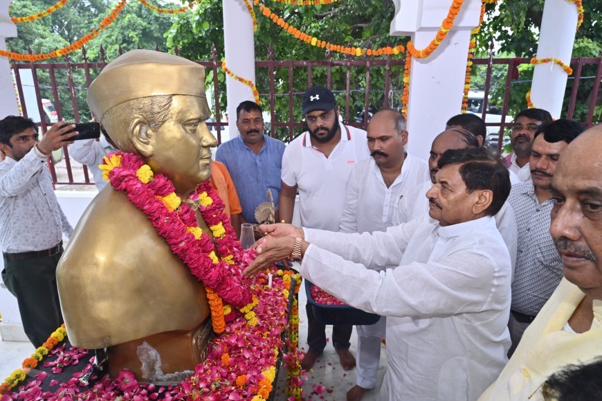 समाजवादी नेता हीरालाल यादव को 30वीं पुण्यतिथि पर श्रद्धांजलि