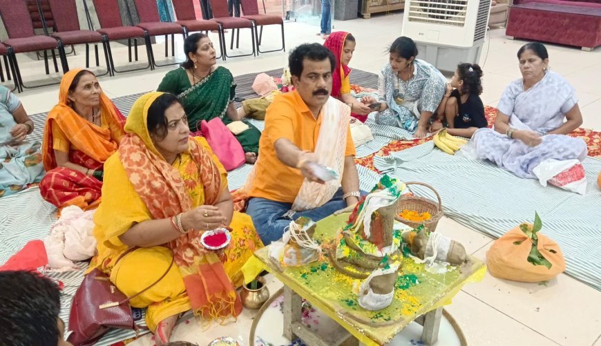 कानपुर में सावन के पावन अवसर पर संगीतमय महारुद्राभिषेक और भंडारे का भव्य आयोजन