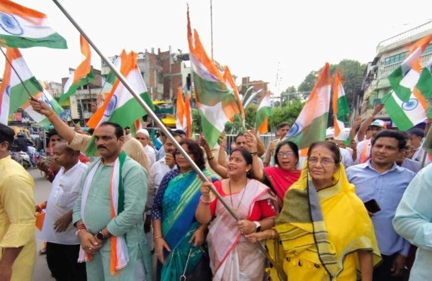 'हर घर तिरंगा' अभियान ने प्रयागराज में जगाई देशभक्ति की अलख