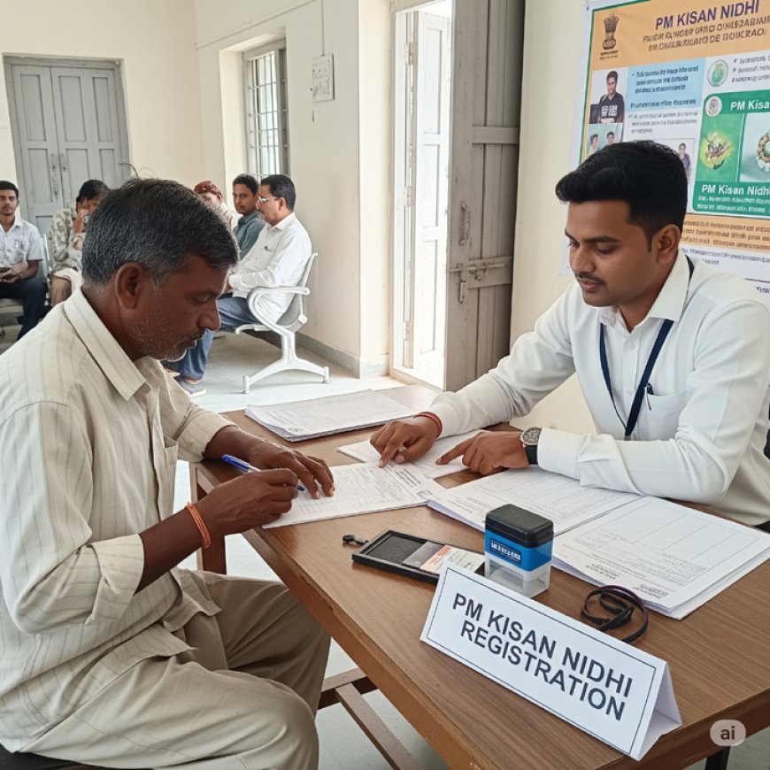 पीएम किसान निधि पाने के लिए फार्मर रजिस्ट्री जरूरी