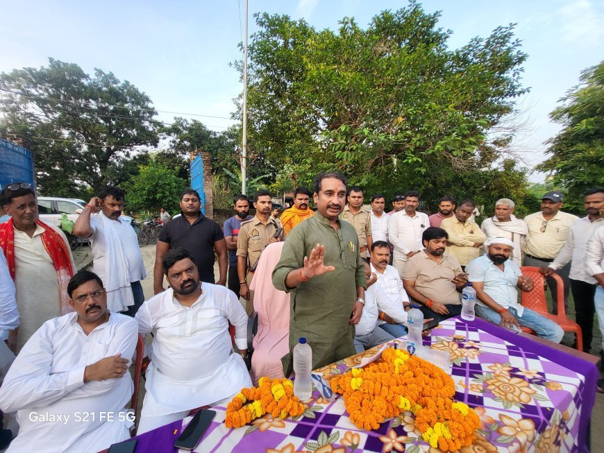 Phulpur विधायक का कई स्थानों पर किया गया भव्य स्वागत