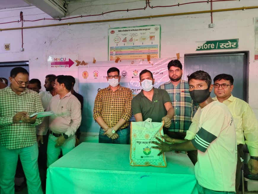 क्षय रोग से जंग: क्यूब रूट फाउंडेशन ने 150 टीबी मरीजों को दिया पोषाहार