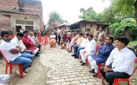 विधायक दीपक पटेल ने शोक संतप्त परिवारों को ढांढस बंधाया