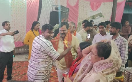 पूर्व सांसद केसरी देवी पटेल ने गणेश पूजा में शामिल होकर किया पूजा अर्चना 