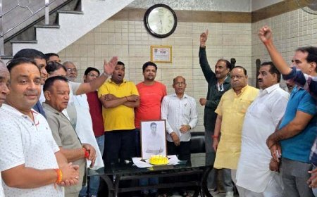 कांग्रेस नेता सचिन पायलट का 49 वां जन्मदिन *कांग्रेसियों ने मनाया