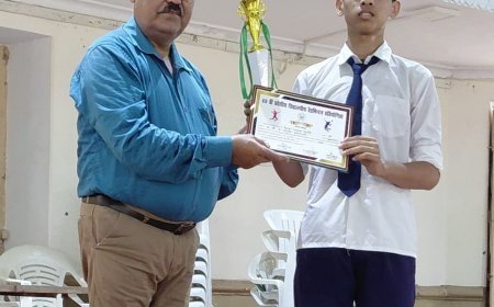 अंडर 17 में केपी कालेज के दिव्य नारायण बने विजेता 