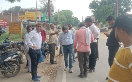 कीमती जमीन पर भू-माफियाओं का अवैध कब्जा , भू-माफिया बिना किसी अनुमति के मकान बना कर किराये पर दिए है