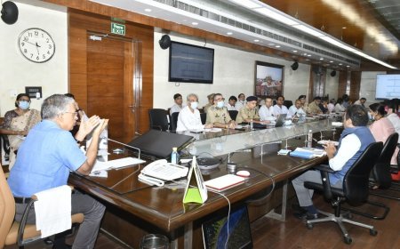 मुख्य सचिव की अध्यक्षता में एनकॉर्ड राज्य स्तरीय समिति की बैठक सफलतापूर्वक संपन्न