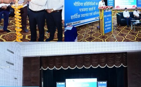 एनटीपीसी टांडा में परियोजना प्रमुख के साथ मीडिया वार्ता संपन्न